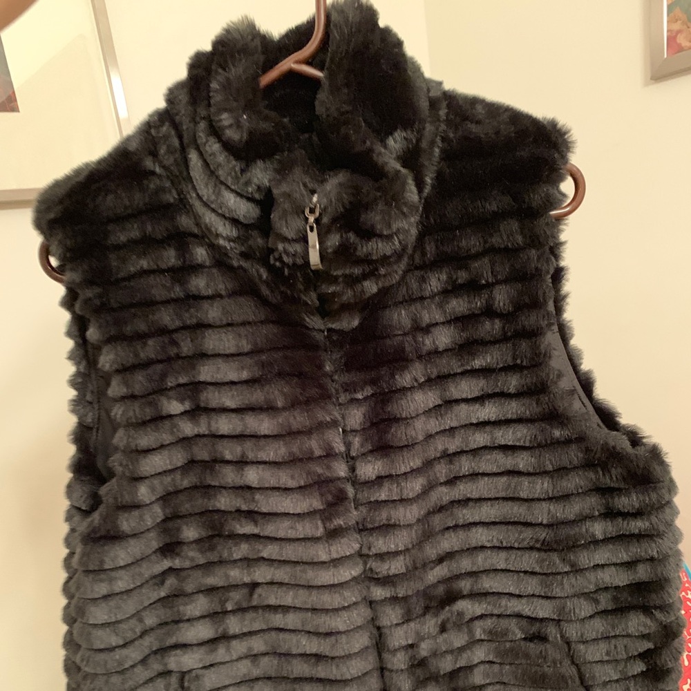 Reversible Faux Fur Vest